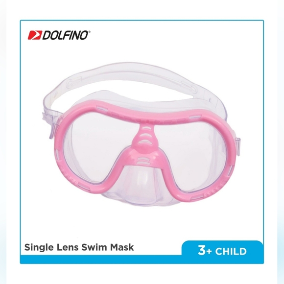 Dolfino Kids Snorkel Set with Mermaid Themed Storage Bag - Picture 4 of 8